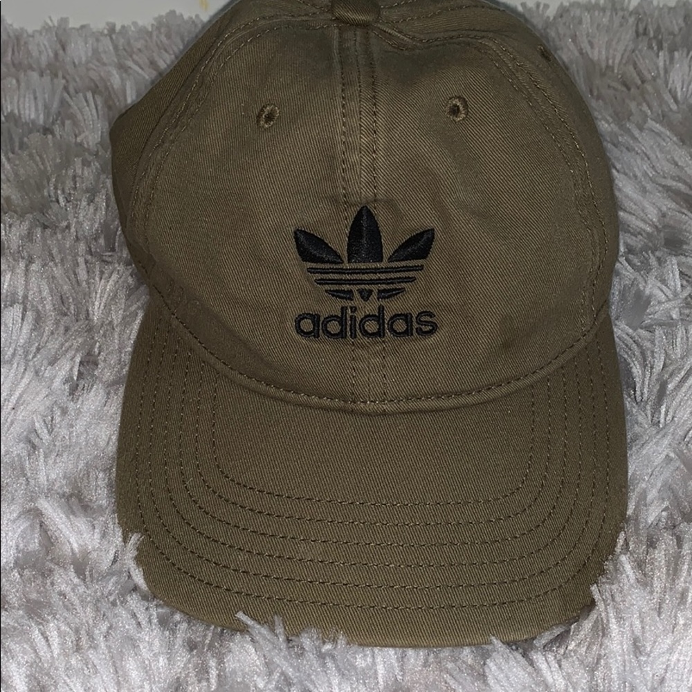 Olive Green Adidas Hat